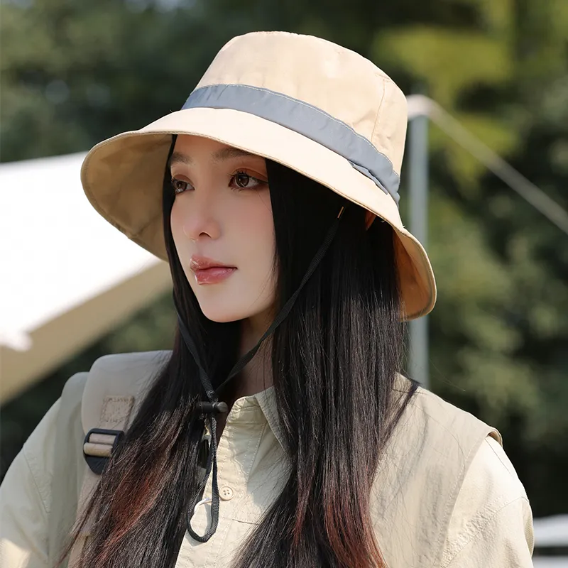 15 MINS Polyester Bucket Hats Women's-3