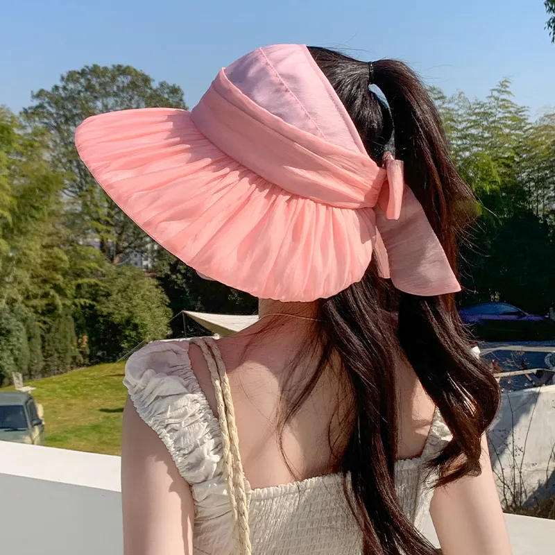 15 MINS Polyester Sun Protection Hats Women's-2