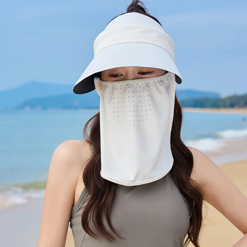 15 MINS Polyester Sun Protection Hats Women's-8