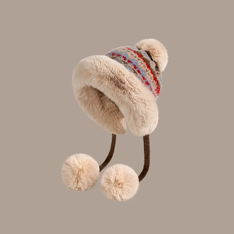 15 MINS Polyester Beanies Women's-2