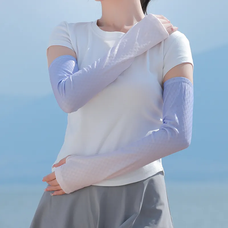 15 MINS Polyester Sun Protection Sleeves Unisex-7