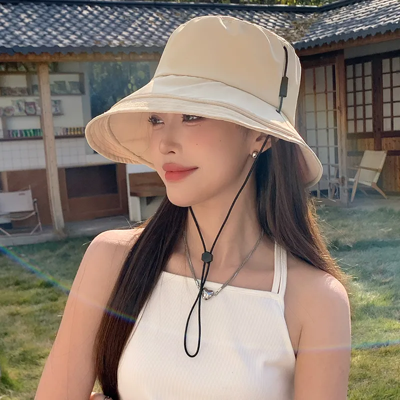 15 MINS Cotton Bucket Hats Women's-5
