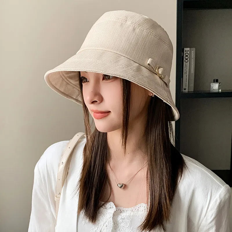 15 MINS Polyester Bucket Hats Women's-7