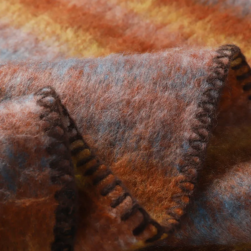 15 MINS Polyester Knit Scarves Men's-4