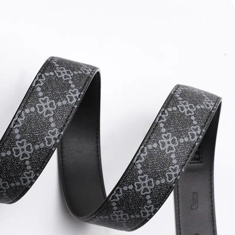 15 MINS Polyvinyl Chloride Leather Belts Men's Width  3.5cm-6