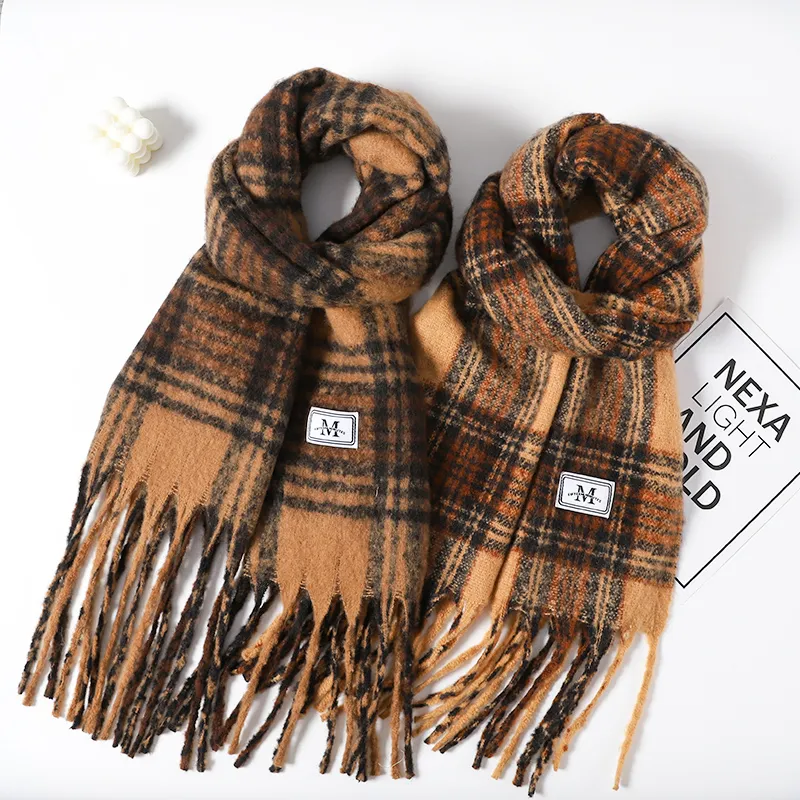 15 MINS Knit Scarves Unisex-9