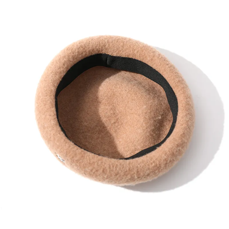 15 MINS 100% Australian Wool Berets Women's Multiple Colors-2