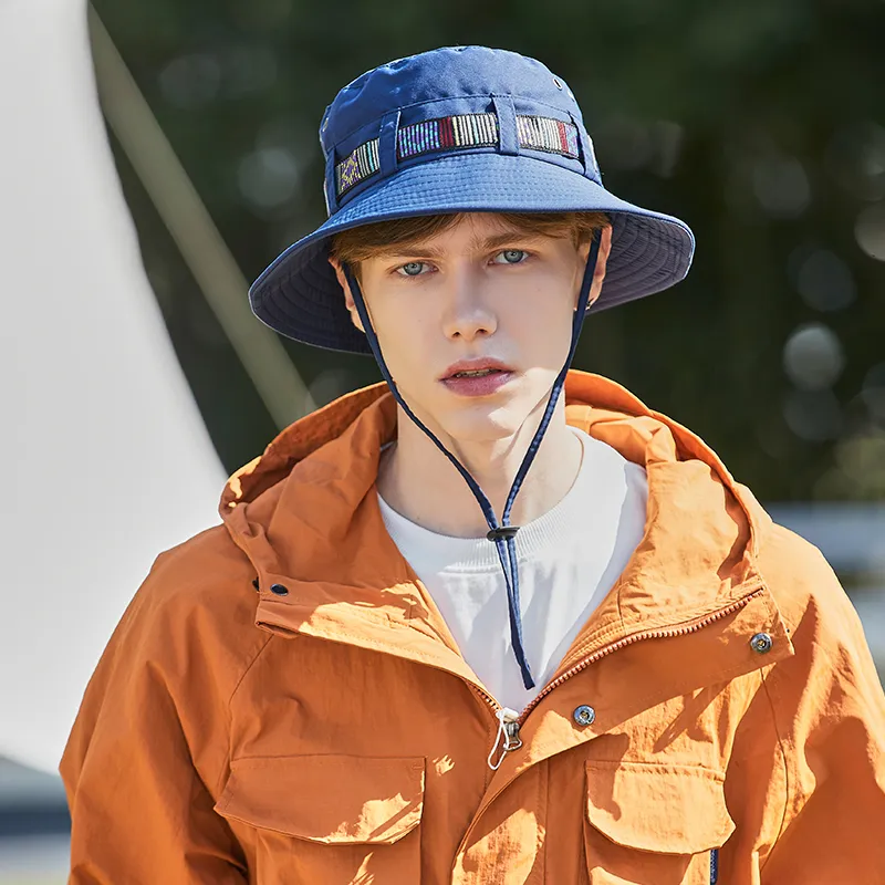 15 MINS Polyester Bucket Hats Unisex-11