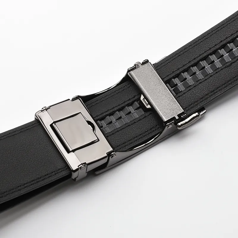 15 MINS Cow Split Leather Belts Men's Width 3.5cm-5