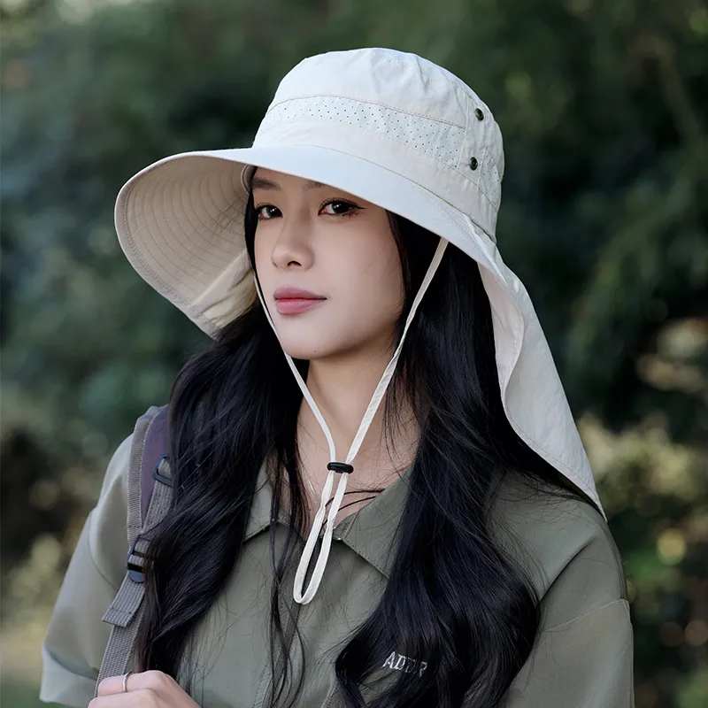 15 MINS Polyamide Bucket Hats Women's-6