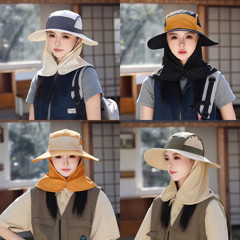 15 MINS Polyamide Bucket Hats Unisex-3