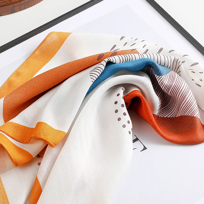 15 MINS Silk Scarves Women's-2