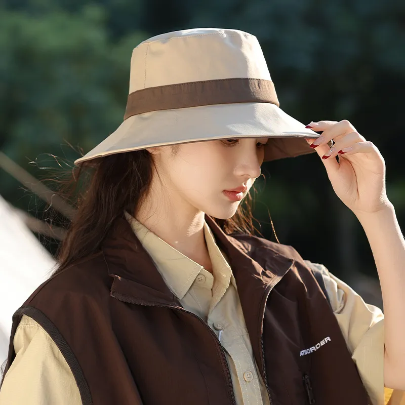 15 MINS Nylon Bucket Hats Women's-2