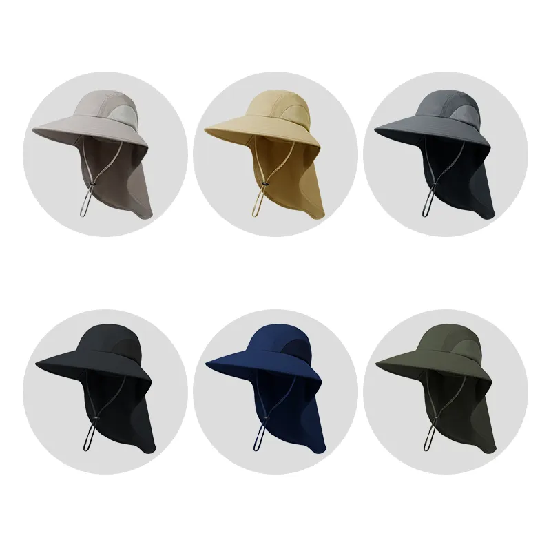15 MINS Polyester Bucket Hats Men's-7