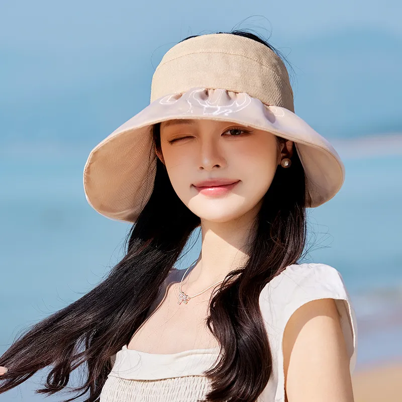 15 MINS Polyester Sun Protection Hats Women's-10