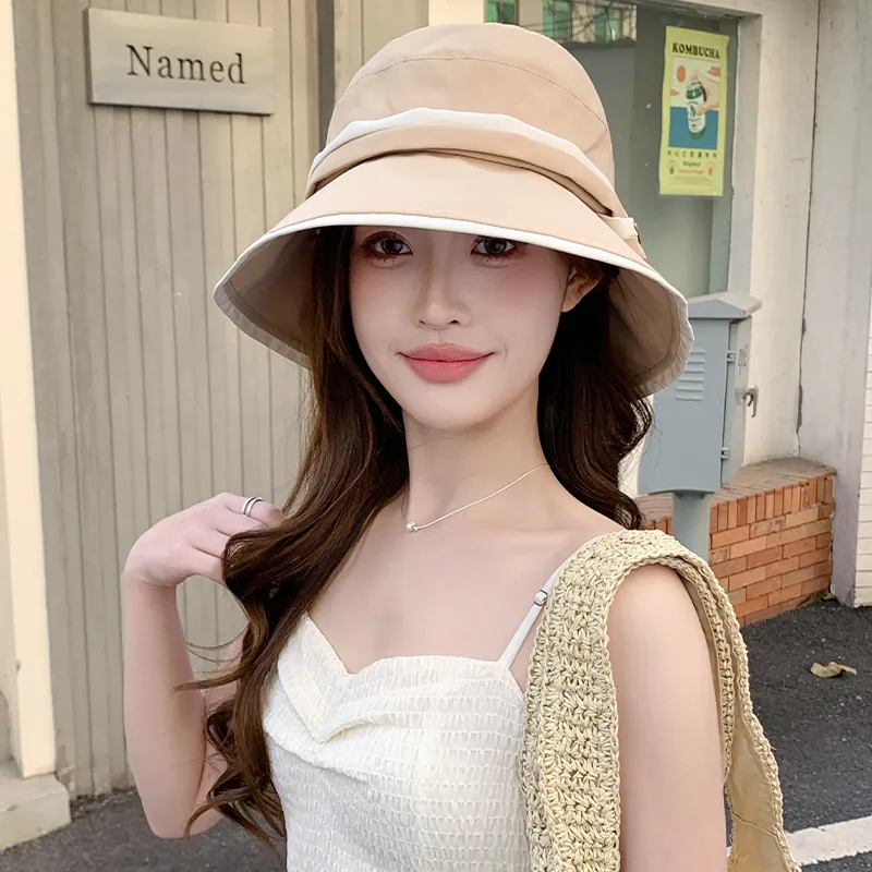 15 MINS Polyester Bucket Hats Women's-4
