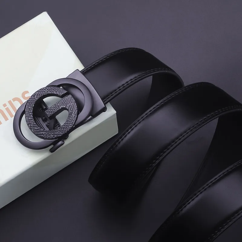 15 MINS Cow Split Leather Belts Men's Width  3.5cm-11