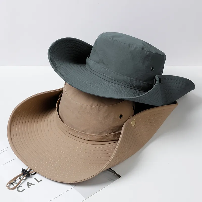 15 MINS Polyester Bucket Hats Unisex-3