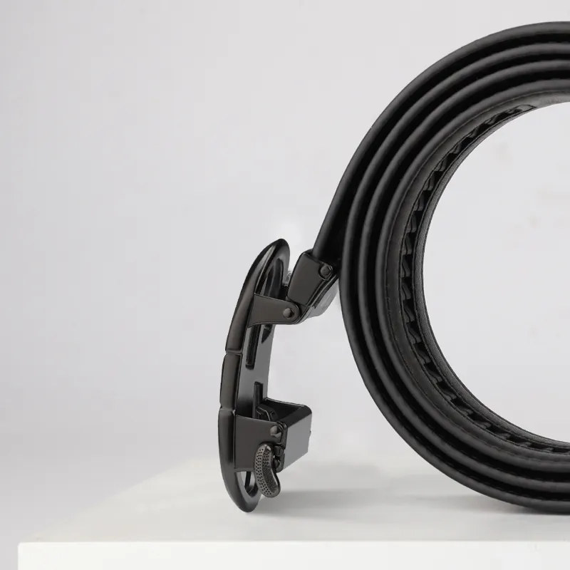 15 MINS Cow Split Leather Belts Men's Width 3.5cm-7