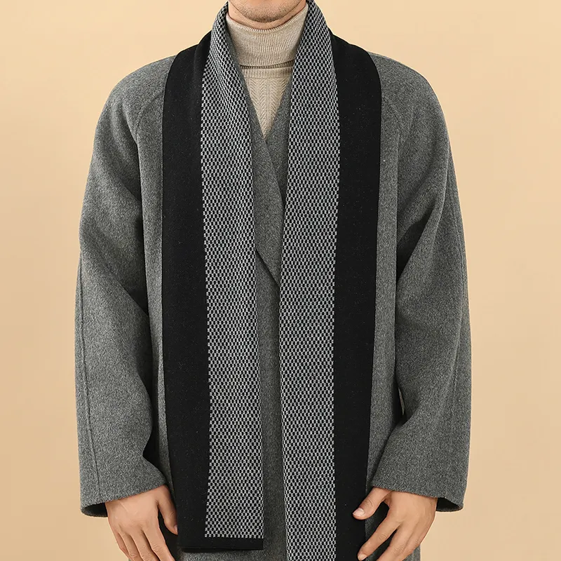 15 MINS Knit Scarves Unisex-1
