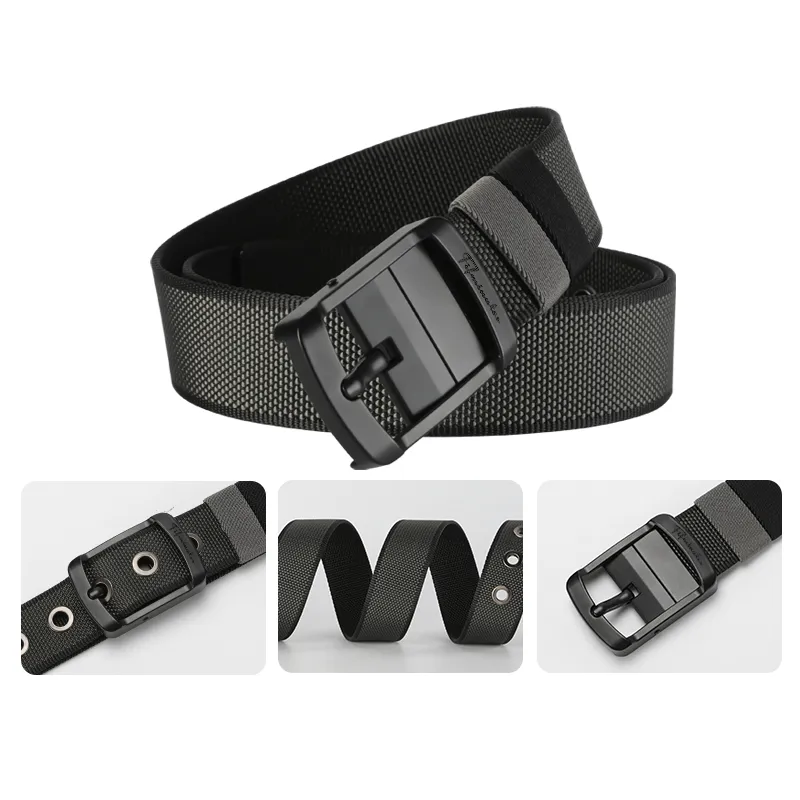 15 MINS Fabric Belt Men's Width 3.8cm-4