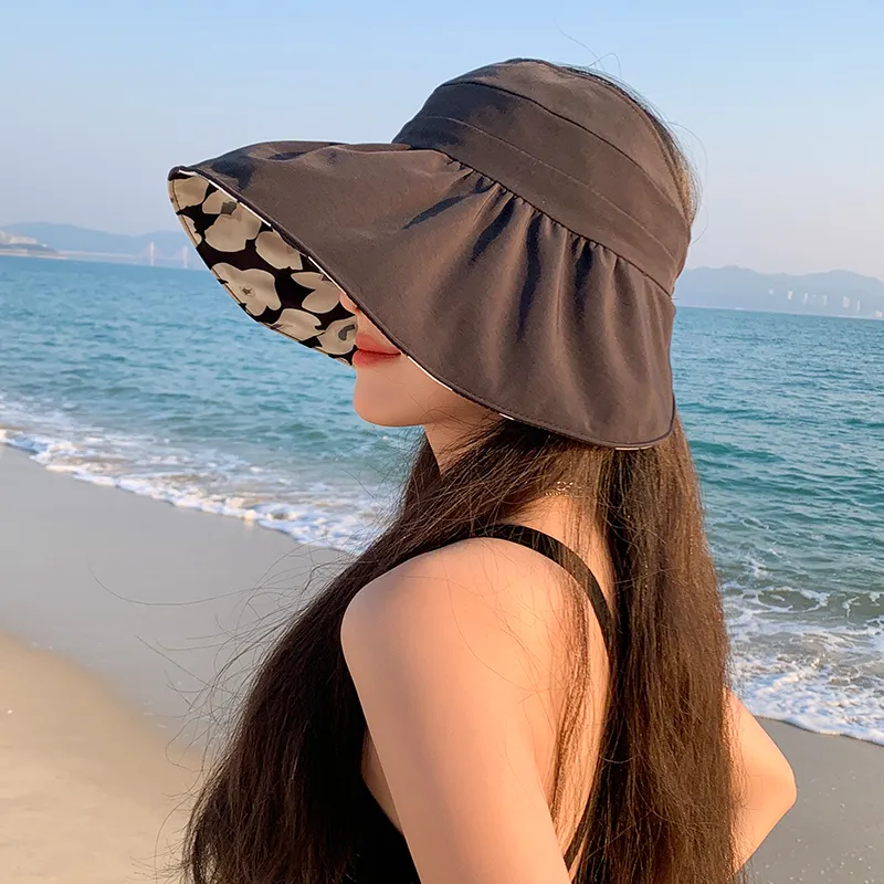 15 MINS Polyester Sun Protection Hats Women's-7