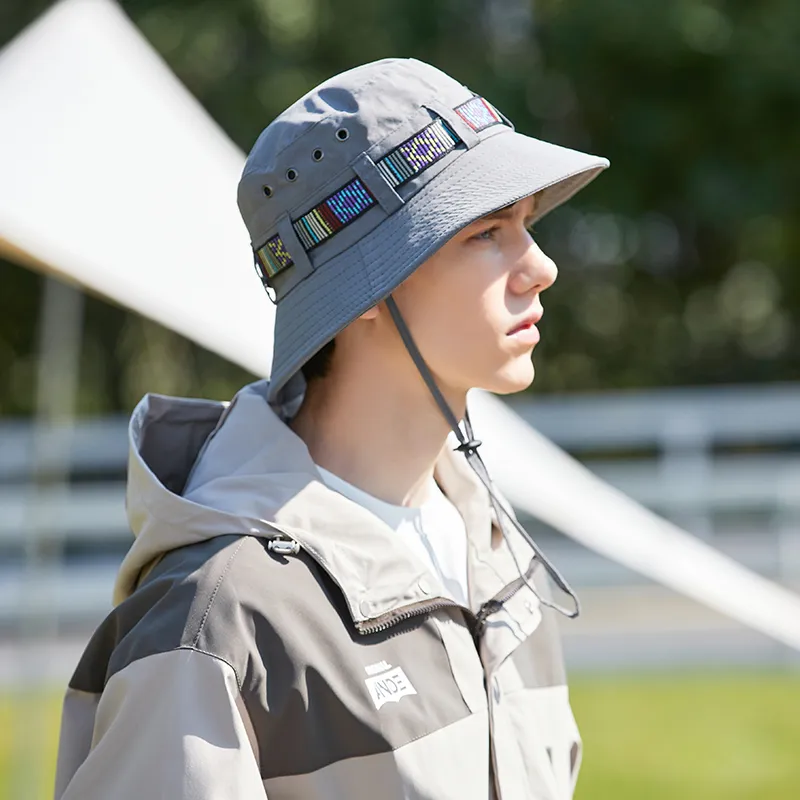 15 MINS Polyester Bucket Hats Unisex-9