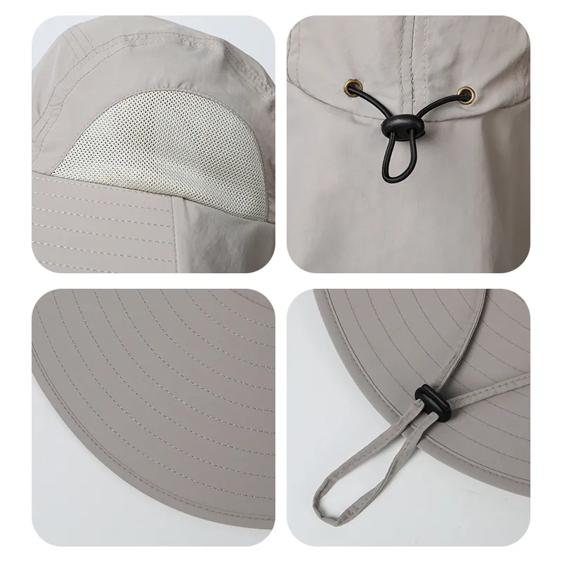 15 MINS Polyester Bucket Hats Men's-5