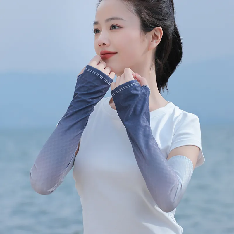 15 MINS Polyester Sun Protection Sleeves Unisex-10
