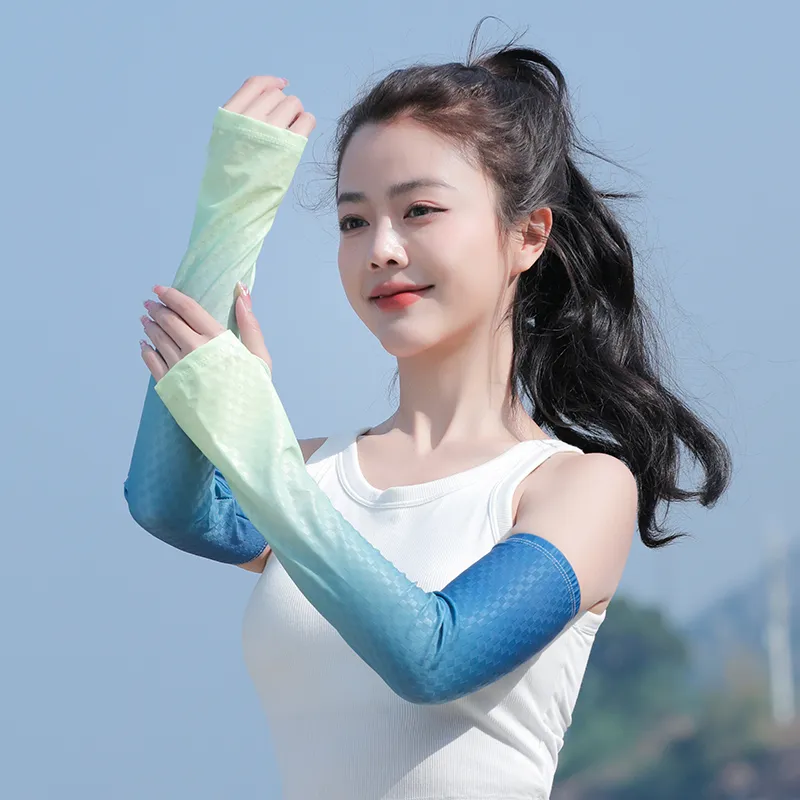 15 MINS Polyester Sun Protection Sleeves Unisex-12