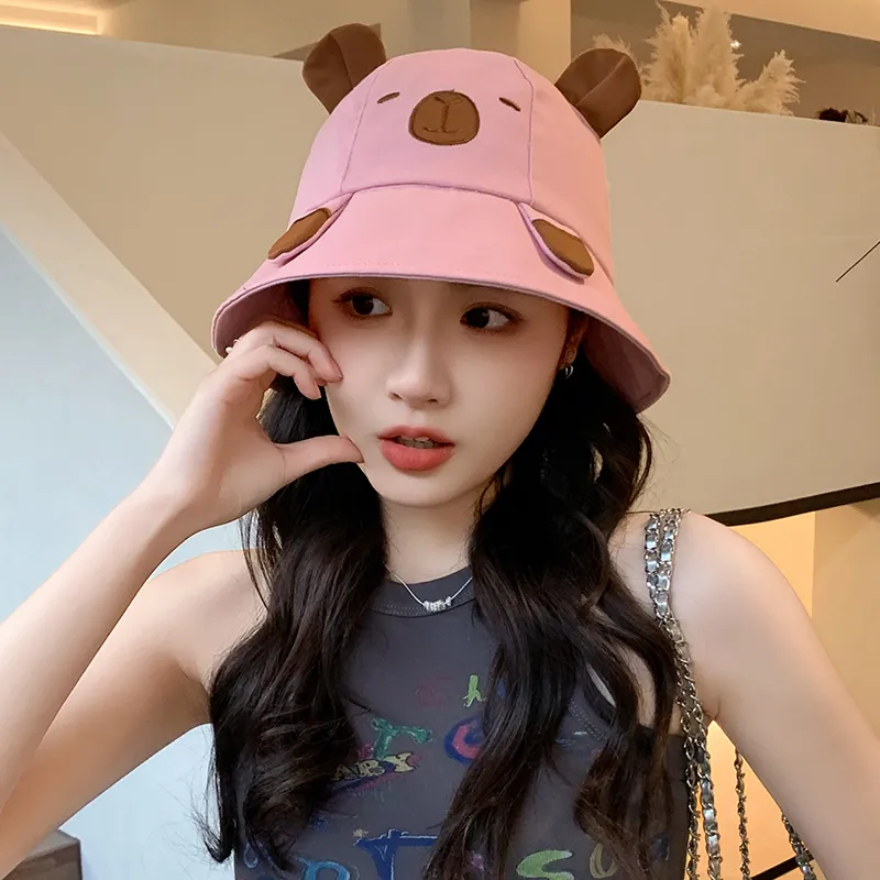 15 MINS Cotton Bucket Hats Women's-9