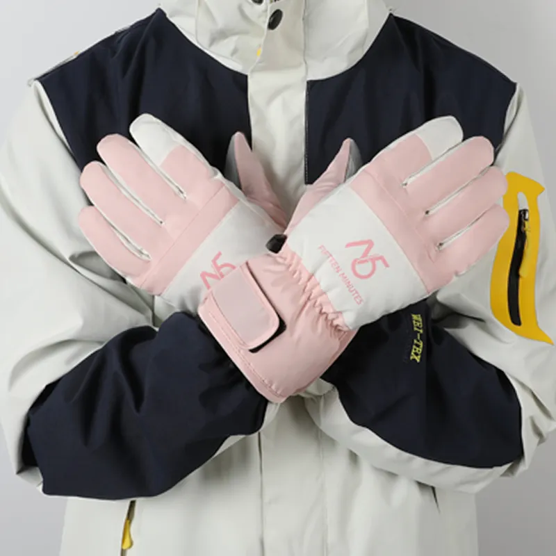 15 MINS Polyester Gloves Unisex Multiple Colors-5