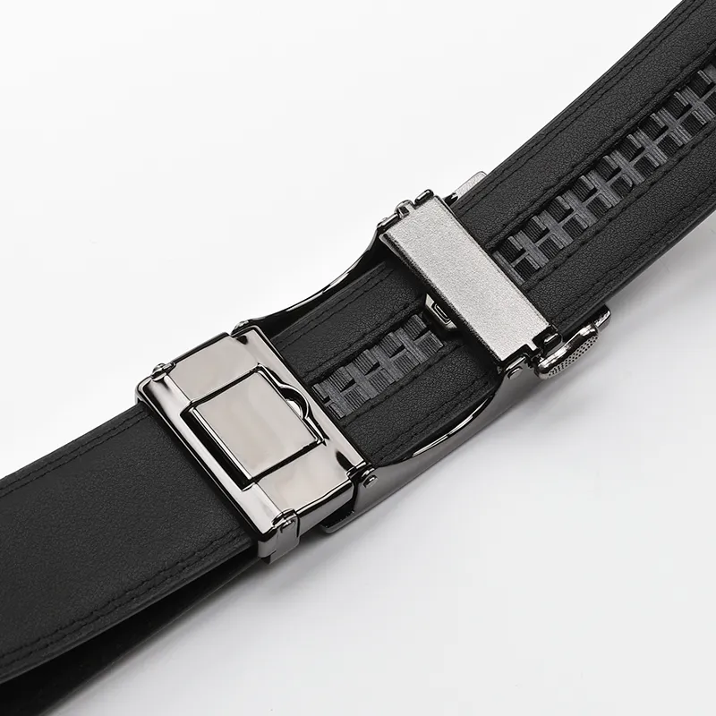 15 MINS Cow Split Leather Leather Belts Men's Width  3.5cm-5