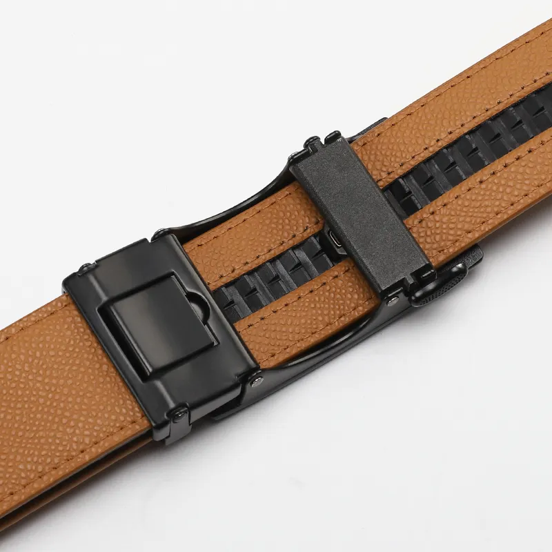 15 MINS Cow Split Leather Belts Men's Width 3.5cm-10