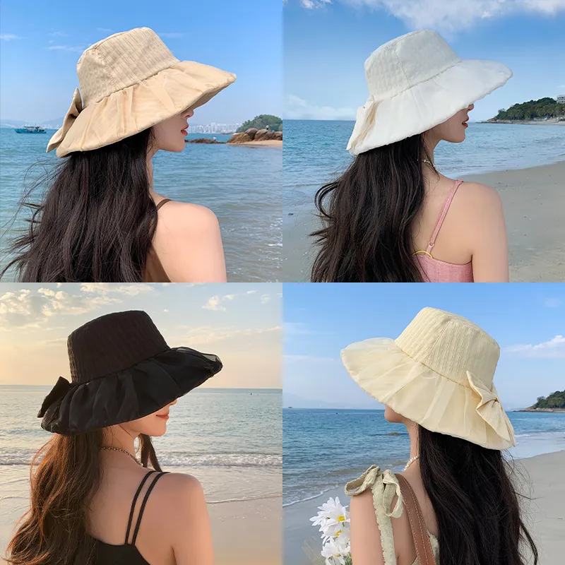 15 MINS Polyester Bucket Hats Women's-4