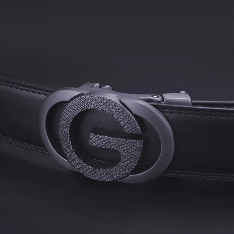15 MINS Cow Split Leather Belts Men's Width  3.5cm-12