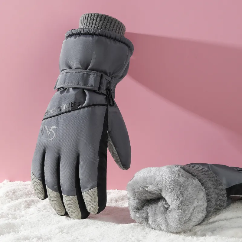15 MINS Polyester Gloves Unisex Multiple Colors-3