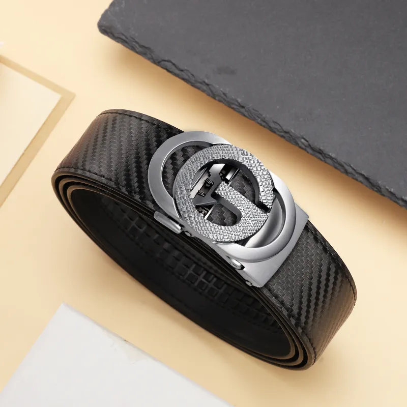 15 MINS Cow Split Leather Belts Men's Width 3.5cm-2