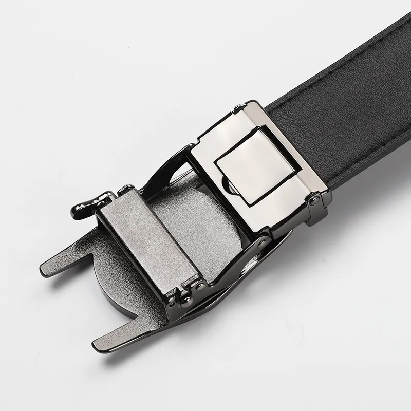 15 MINS Polyvinyl Chloride Leather Belts Men's 3.5cm-3
