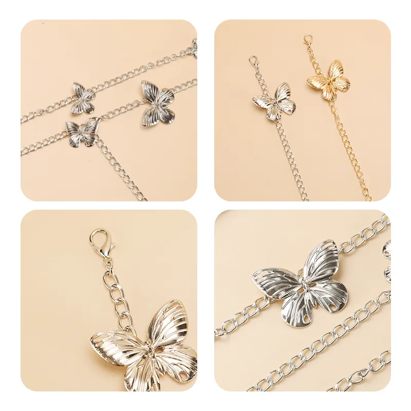 15 MINS Alloy Waist Chains Women's One Size-6