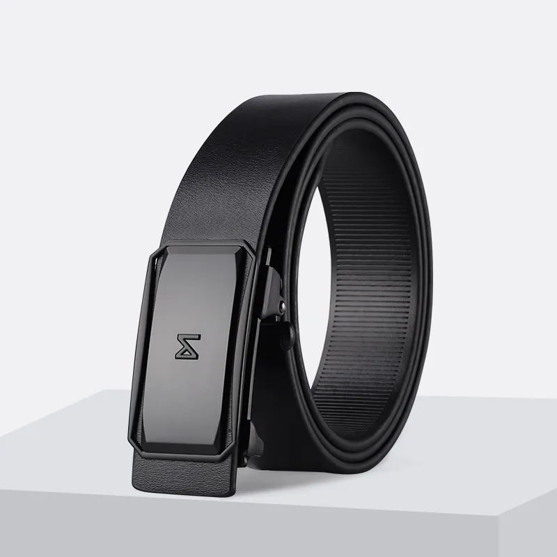 15 MINS Cow Split Leather Belts Men's Width 3.3cm-8