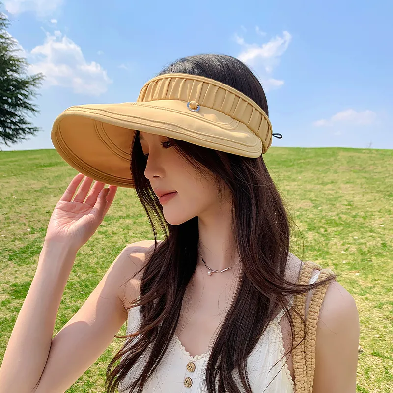 15 MINS Polyester Sun Protection Hats Women's-6