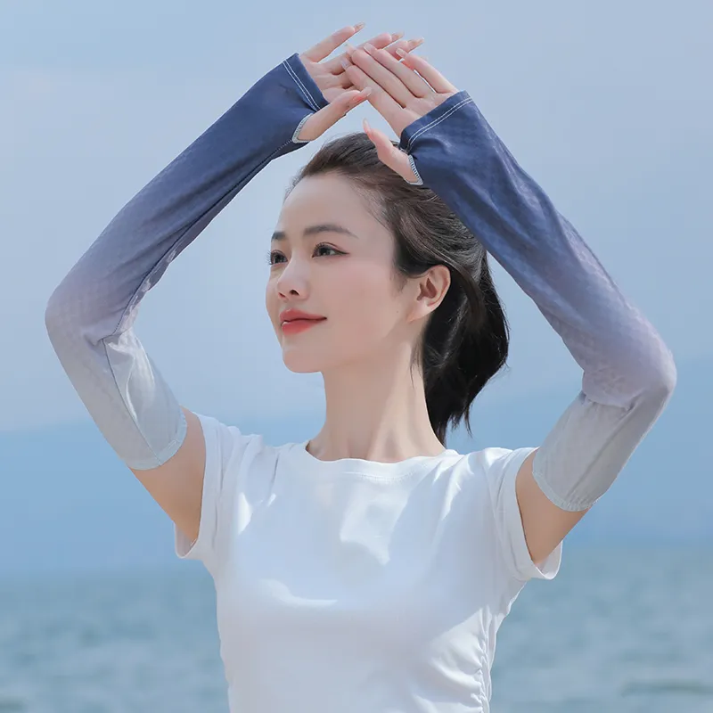 15 MINS Polyester Sun Protection Sleeves Unisex-9