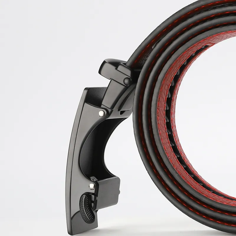 15 MINS Split Cow Leather Cow Split Leather Belts Men's Width  3.5cm-4