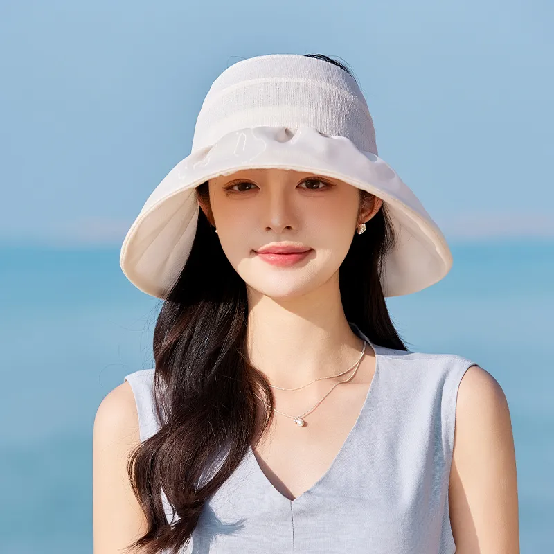 15 MINS Polyester Sun Protection Hats Women's-1