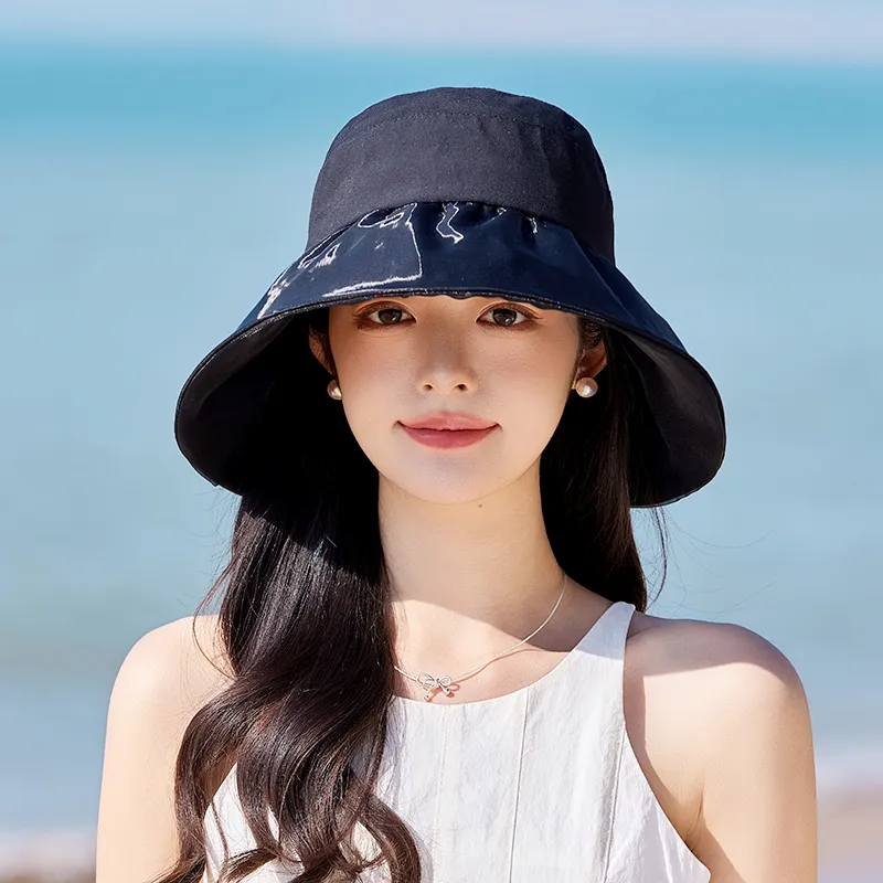 15 MINS Polyester Bucket Hats Women's-6