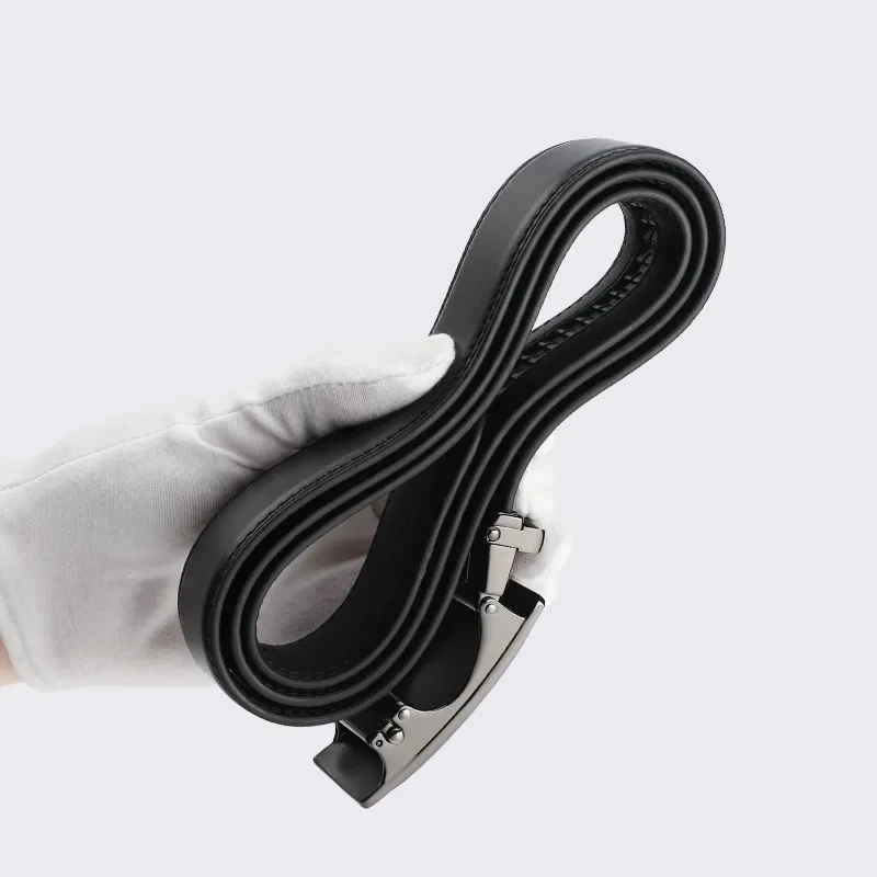 15 MINS Cow Split Leather Leather Belts Men's Width  3.5cm-4