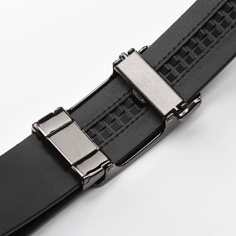 15 MINS Cow Split Leather Leather Belts Men's Width  3.5cm-5