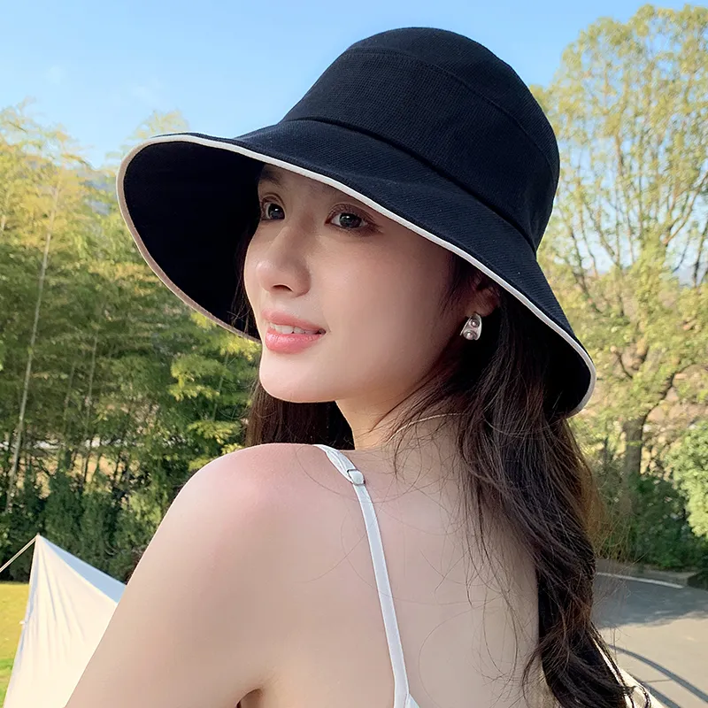 15 MINS Cotton Bucket Hats Women's-2