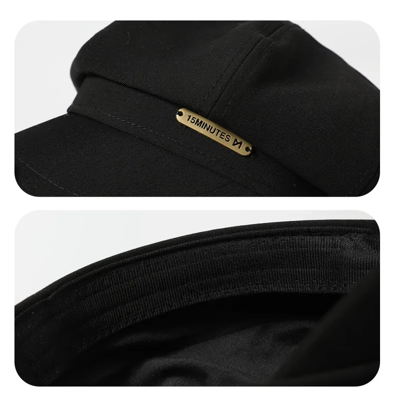 15 MINS Cotton Berets Unisex Multiple Colors-2